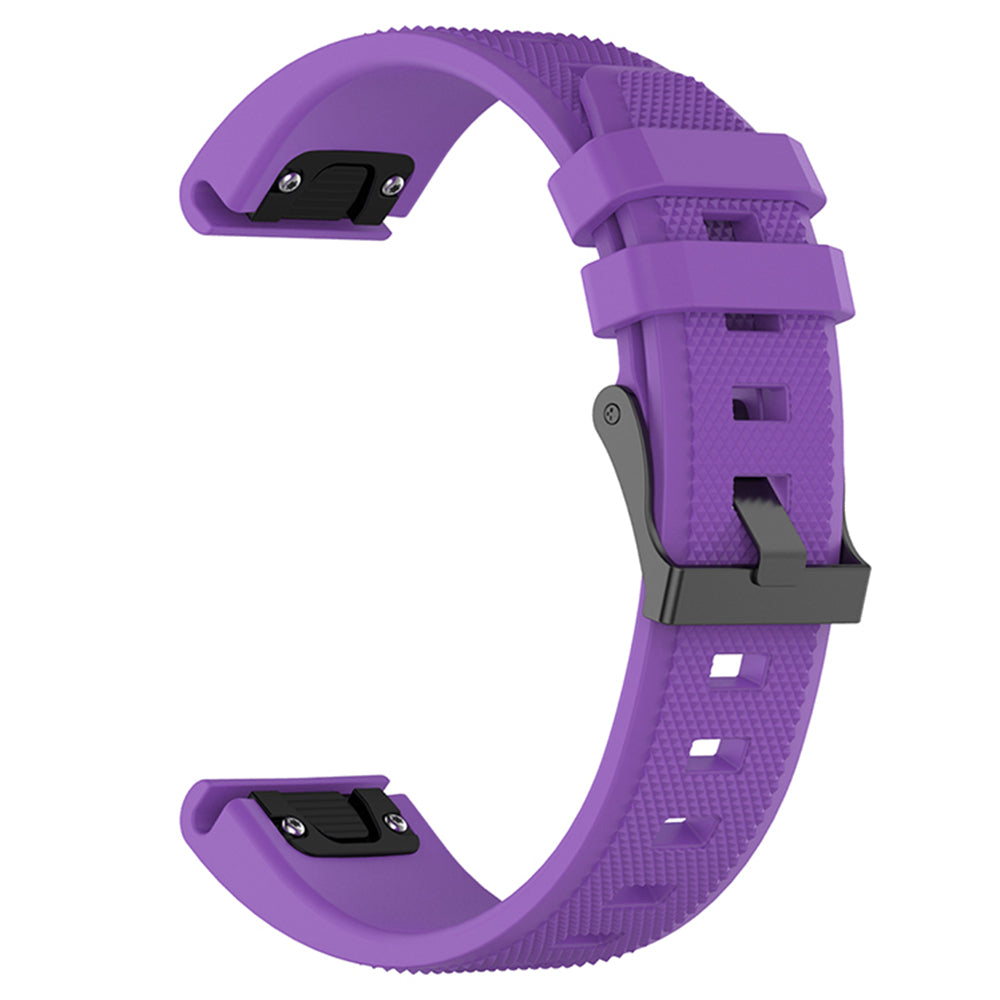 Cinturino Techsuit W058 per Garmin Watch Fenix Series, 26mm, Viola