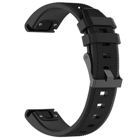 Cinturino Techsuit W058 per Garmin Watch Fenix Series, 26mm, Nero