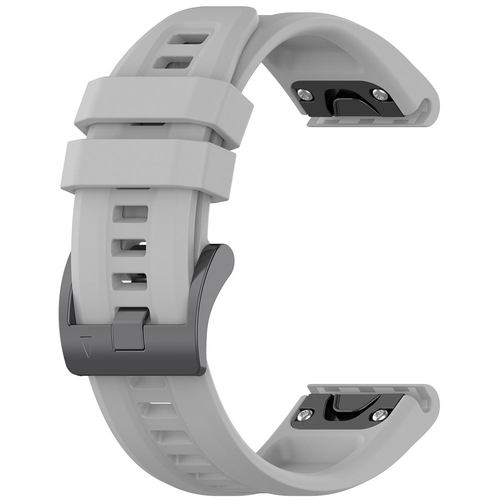 Techsuit W060 Strap for Garmin Watch Fenix / Forerunner Series, 22mm, Gray