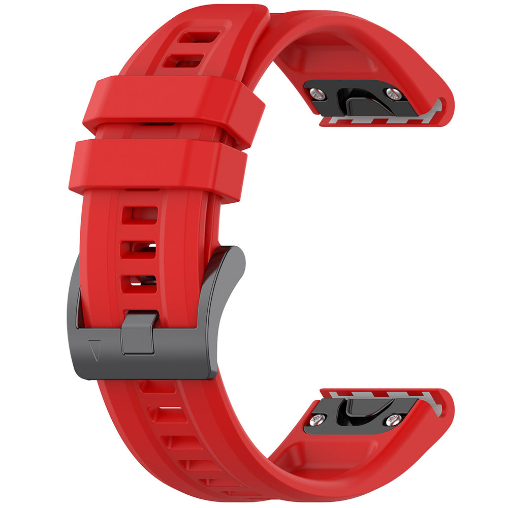 Techsuit W060 Strap for Garmin Watch Fenix / Forerunner Series, Red