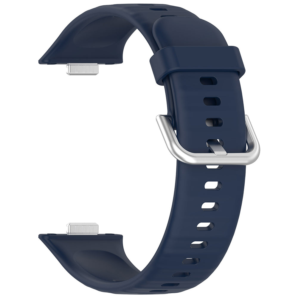 Cinturino Techsuit W061 per Huawei Watch Fit 4 Pro / Fit 4 / Fit 3, Blu Navy