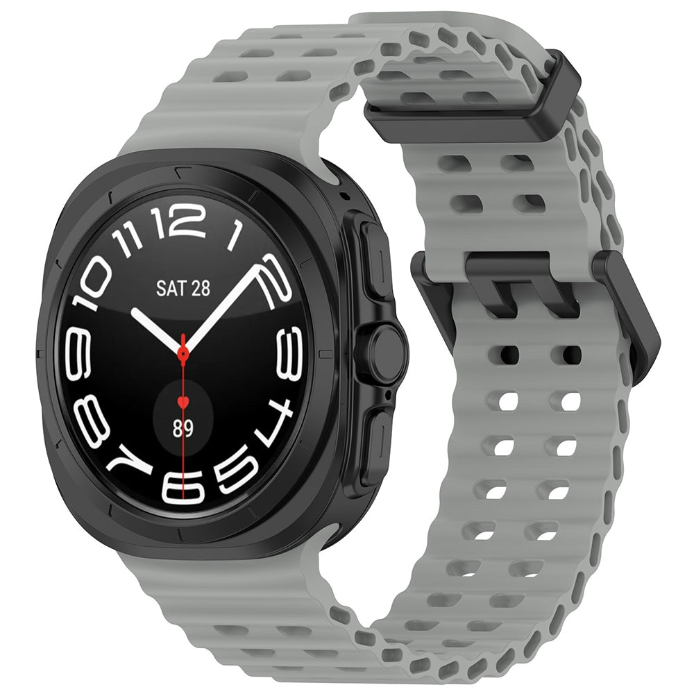 Cinturino Techsuit W062 per Samsung Galaxy Watch Ultra, Grigio