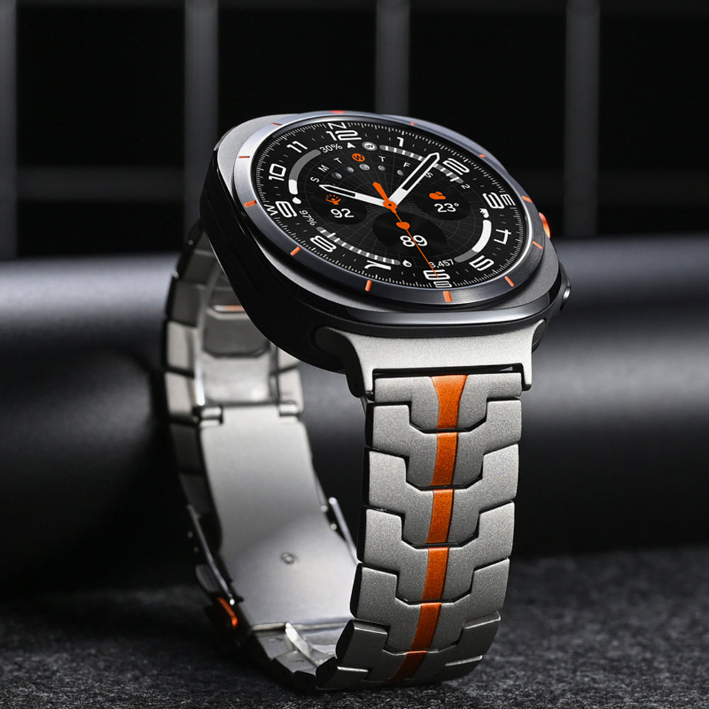 Cinturino Techsuit W063 per Samsung Galaxy Watch Ultra, Grigio
