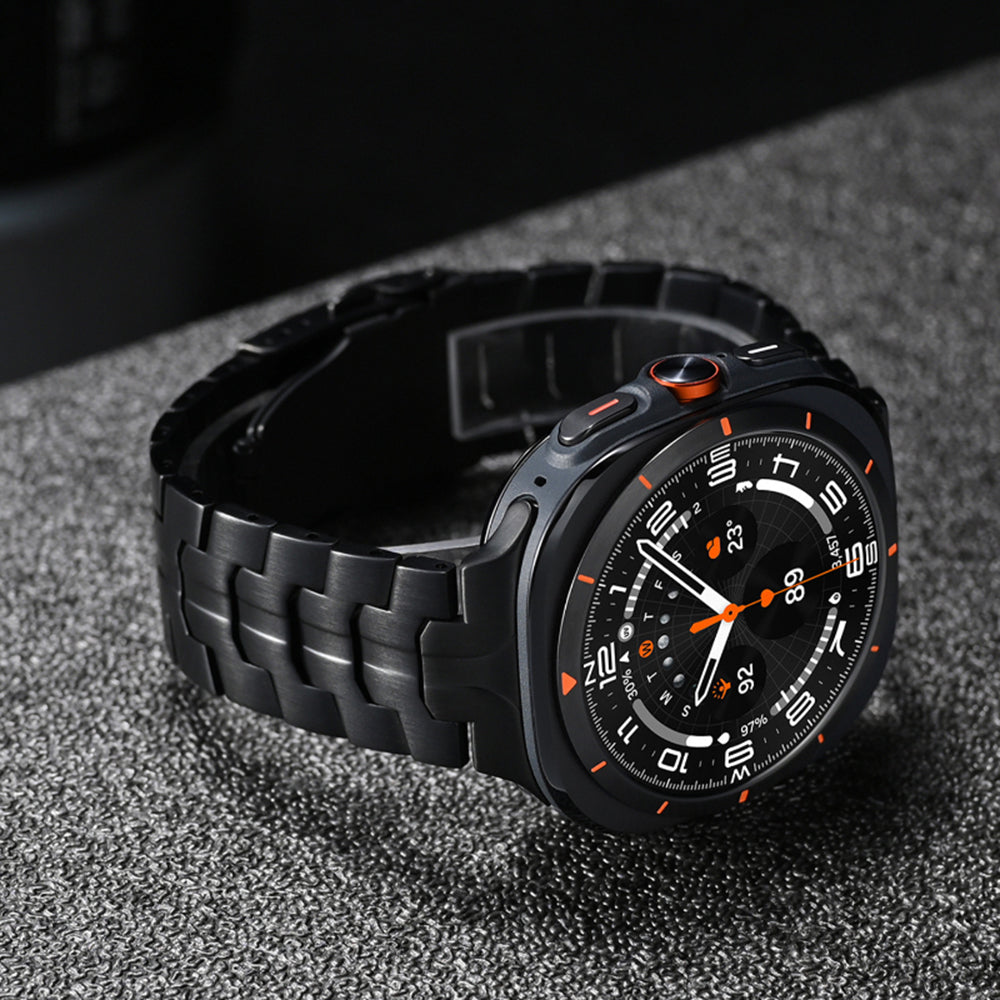 Cinturino Techsuit W063 per Samsung Galaxy Watch Ultra, Nero
