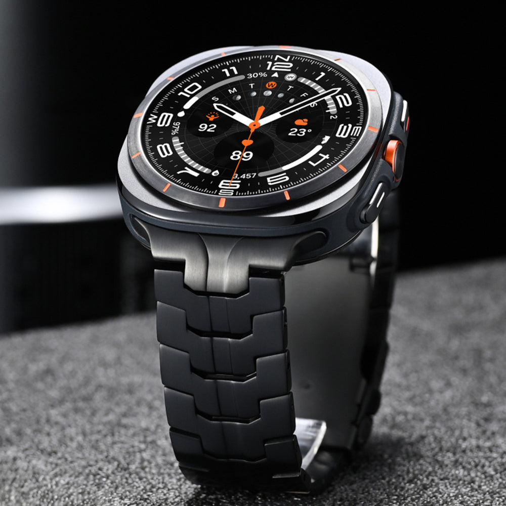 Cinturino Techsuit W063 per Samsung Galaxy Watch Ultra, Nero