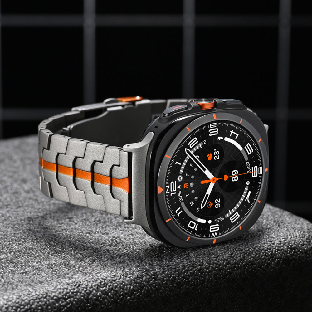Cinturino Techsuit W063 per Samsung Galaxy Watch Ultra, Arancione