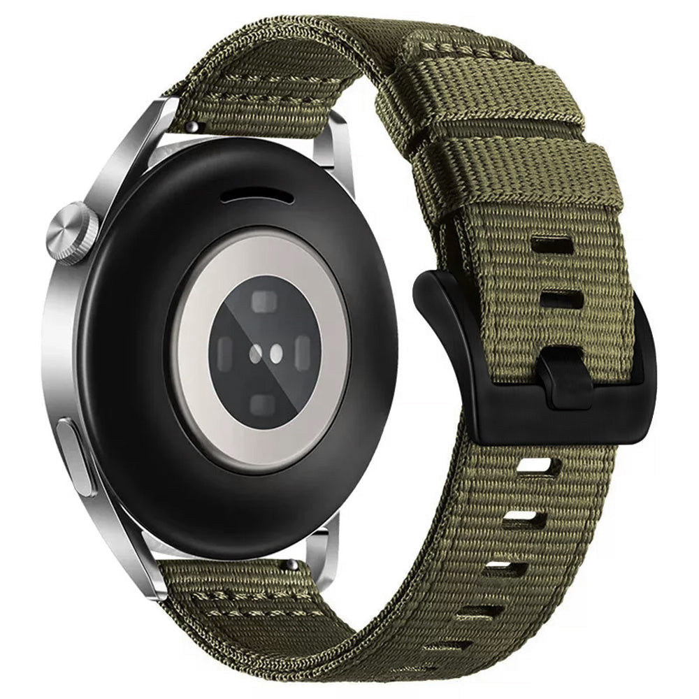 Cinturino Techsuit W070 per Samsung Galaxy Watch / Huawei Watch Series, 22mm, Verde Scuro
