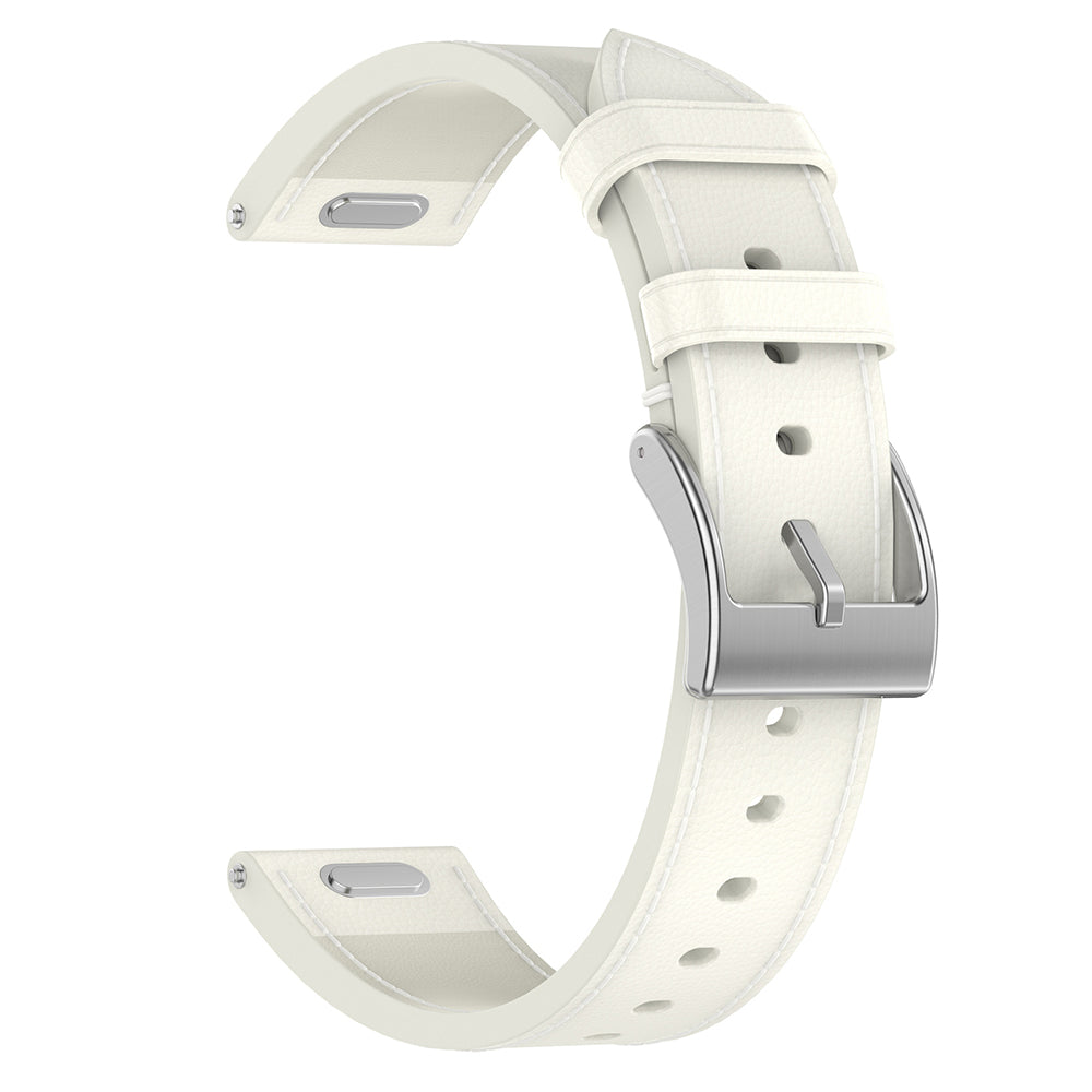 Cinturino Techsuit W073 per Huawei Watch / Garmin Watch Series, 18mm, Bianco