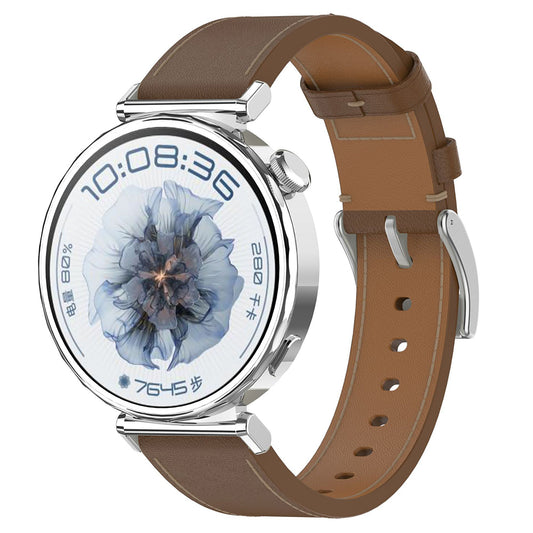 Cinturino Techsuit W073 per Huawei Watch / Garmin Watch Series, 18mm, Marrone