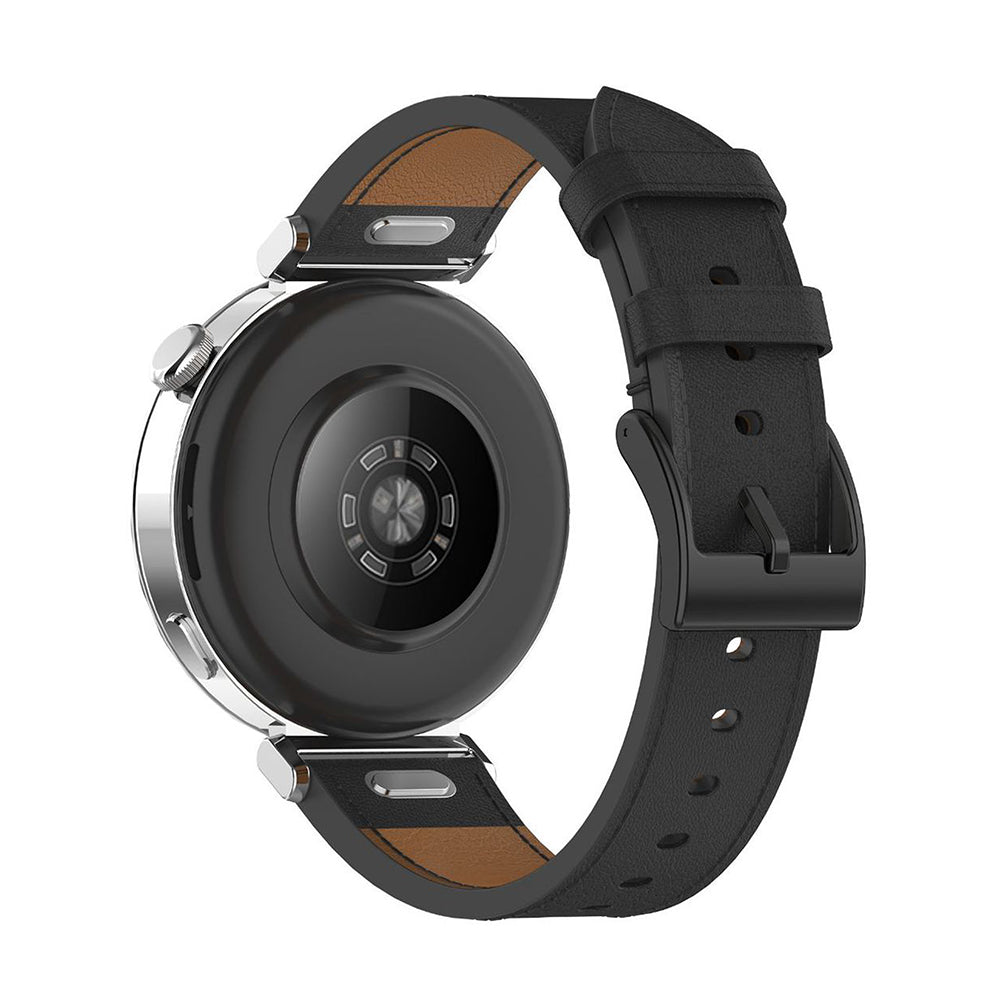 Cinturino Techsuit W073 per Huawei Watch / Garmin Watch Series, 18mm, Nero