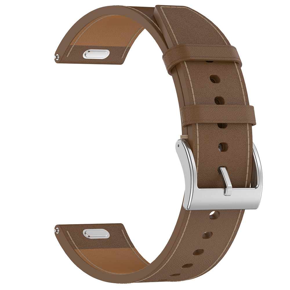 Cinturino Techsuit W073 per Samsung Galaxy Watch / Huawei Watch Series, 22mm, Marrone