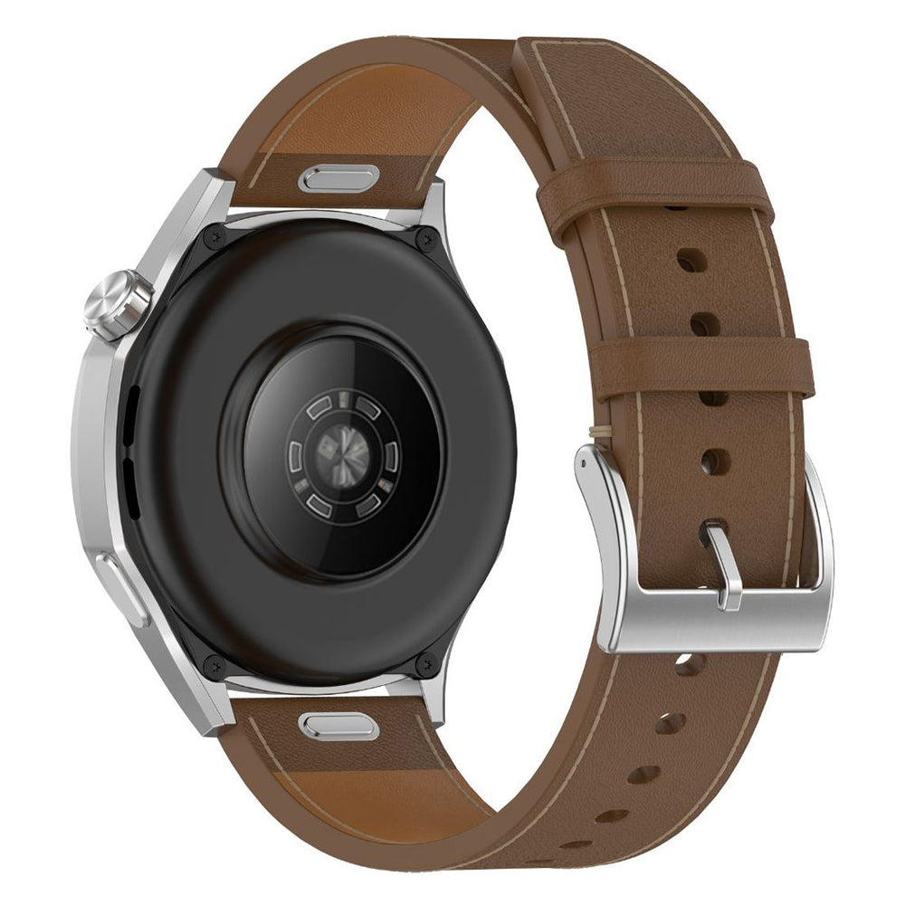 Cinturino Techsuit W073 per Samsung Galaxy Watch / Huawei Watch Series, 22mm, Marrone