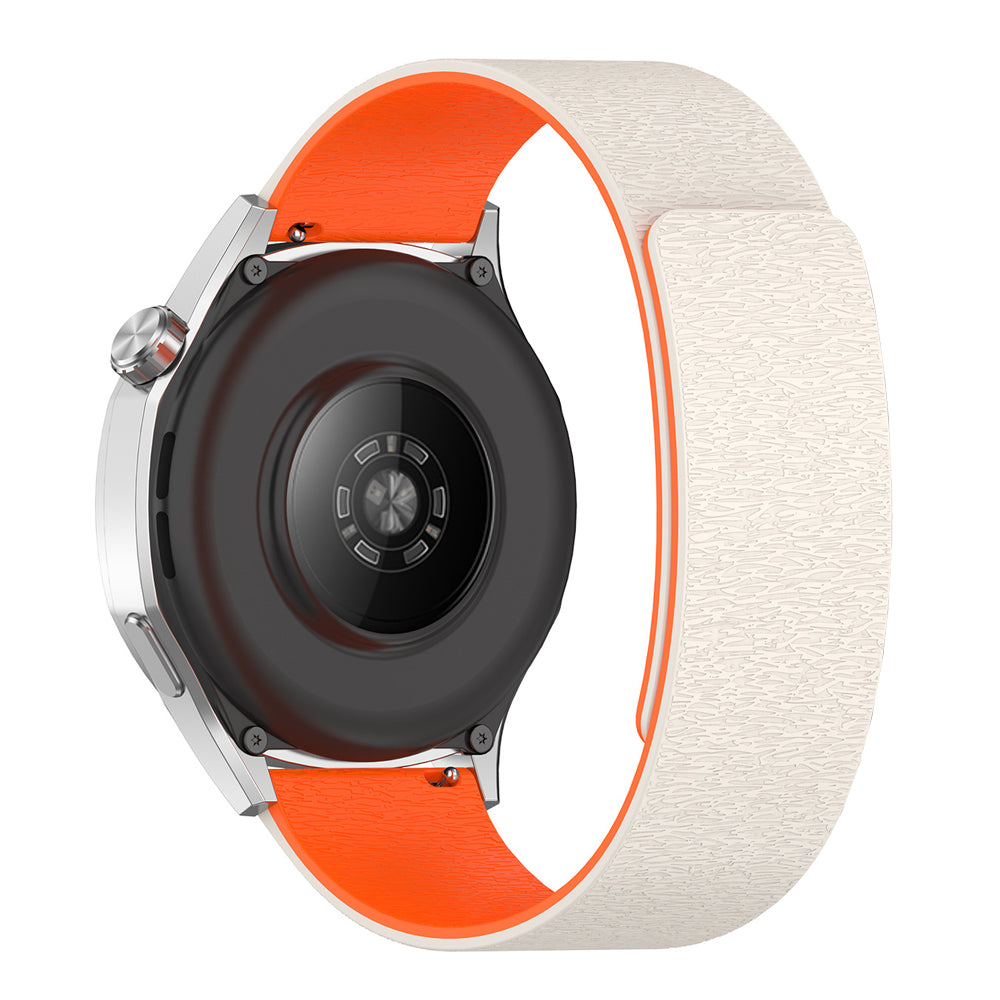 Cinturino Techsuit W074 per Samsung Galaxy Watch / Huawei Watch Series, 22mm, Beige