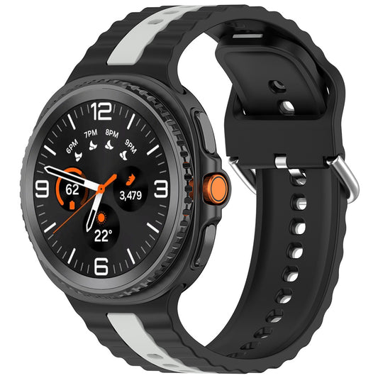 Cinturino Techsuit W078 per Samsung Galaxy Watch 8 Classic / Watch8 44mm / Watch 8 40mm, Nero