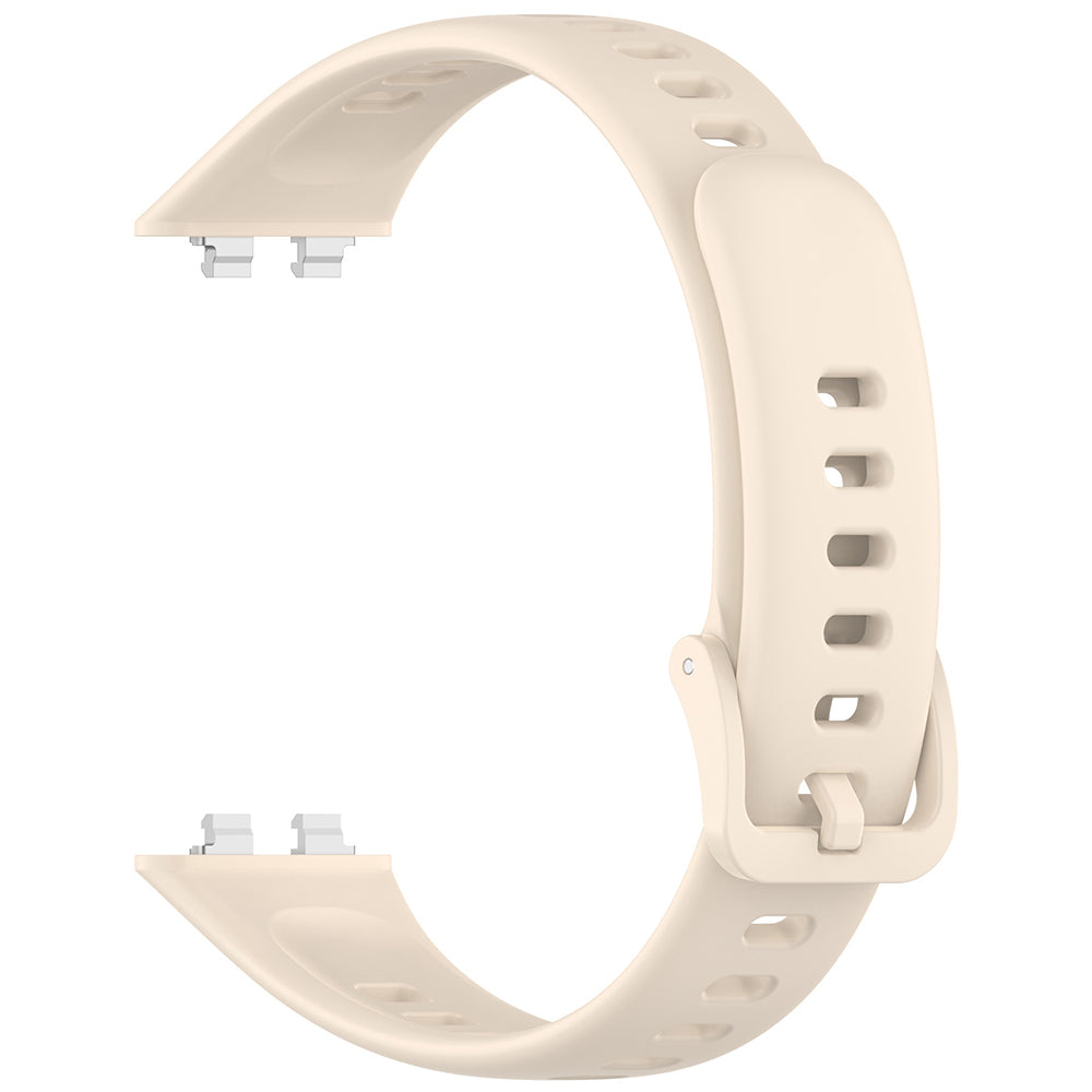 Cinturino Techsuit W081 per Huawei Band 11 / 11 Pro, Crema