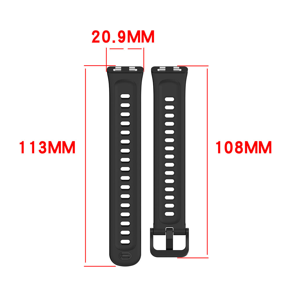 Cinturino Techsuit W082 per Huawei Band 11 / 11 Pro, Viola