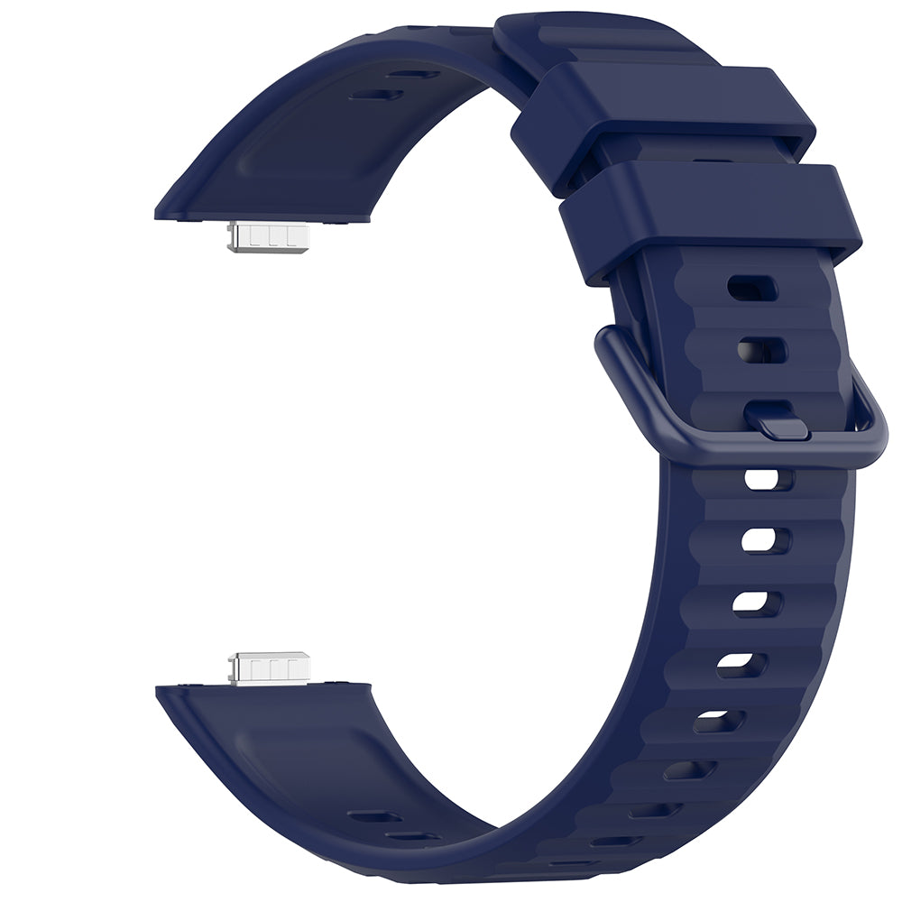 Cinturino Techsuit W082 per Huawei Watch Fit 5 Pro, Blu Navy
