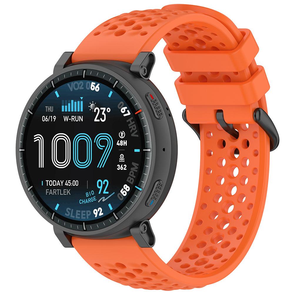 Cinturino Techsuit W083 per Amazfit Watch / Samsung Watch Series, 22mm, Arancione