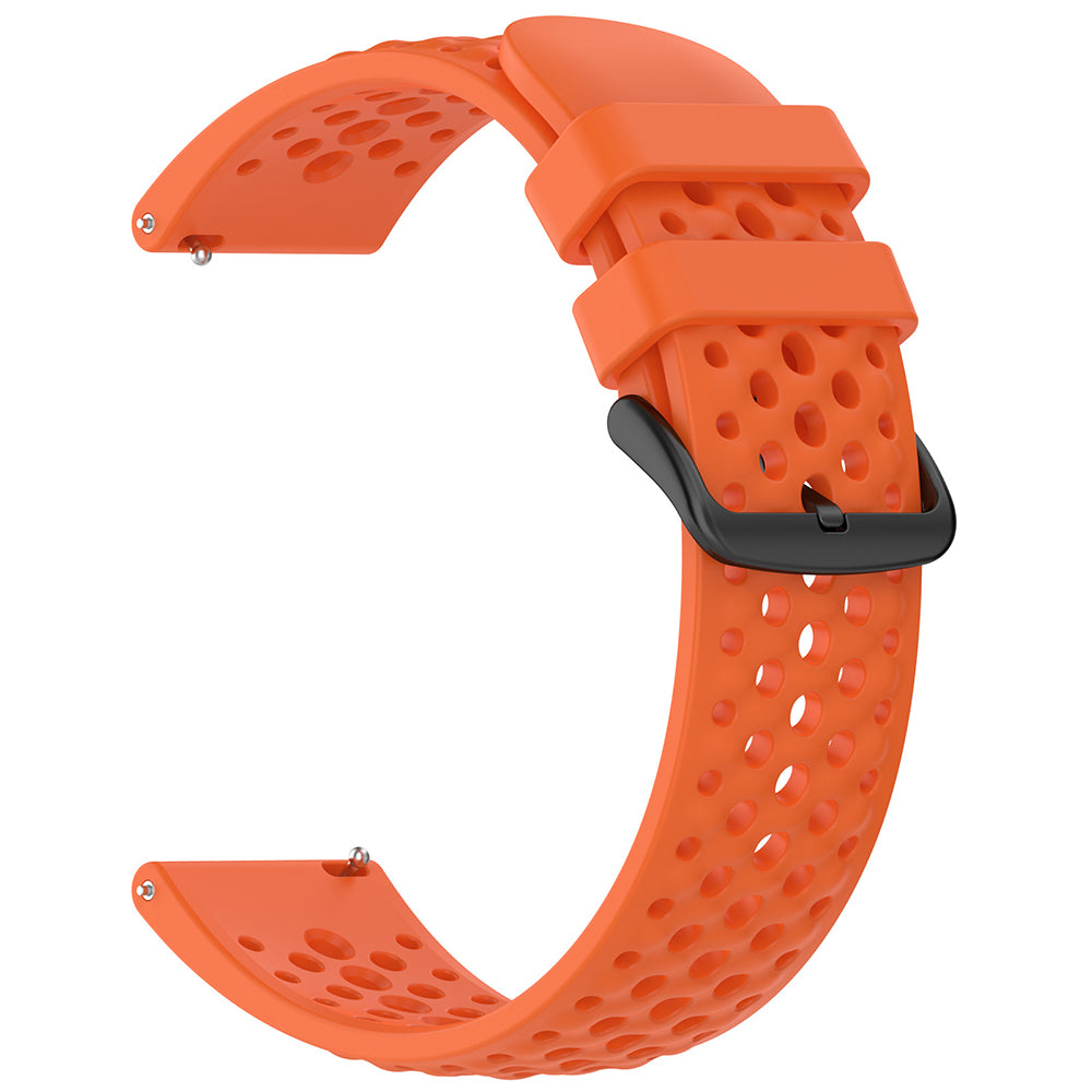 Cinturino Techsuit W083 per Amazfit Watch / Samsung Watch Series, 22mm, Arancione