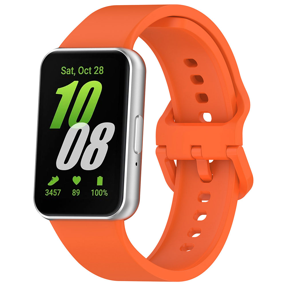Cinturino Techsuit W086 per Samsung Galaxy Fit3 R39M, Arancione