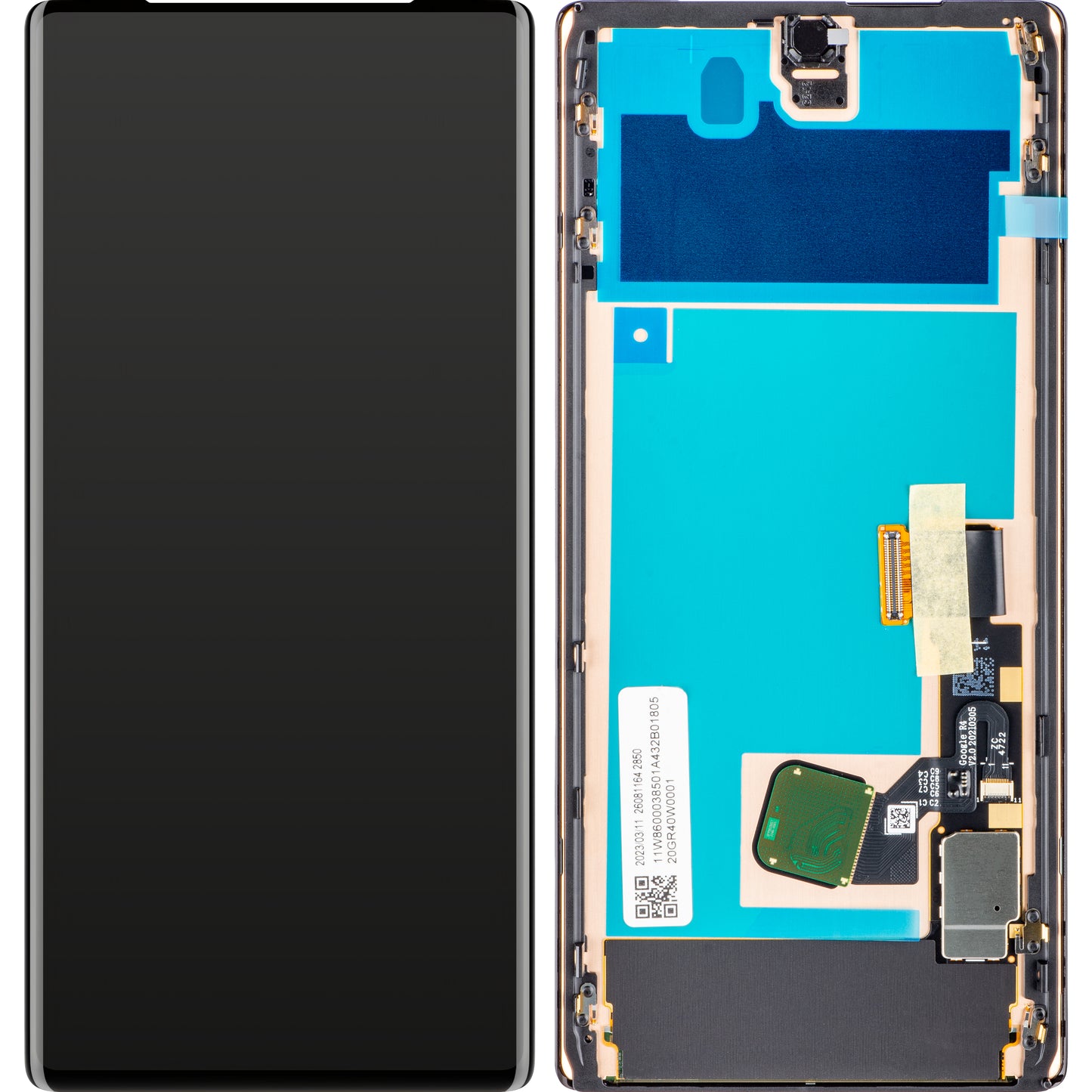 Display touchscreen Google Pixel 6 Pro, Service Pack G949-00219-01