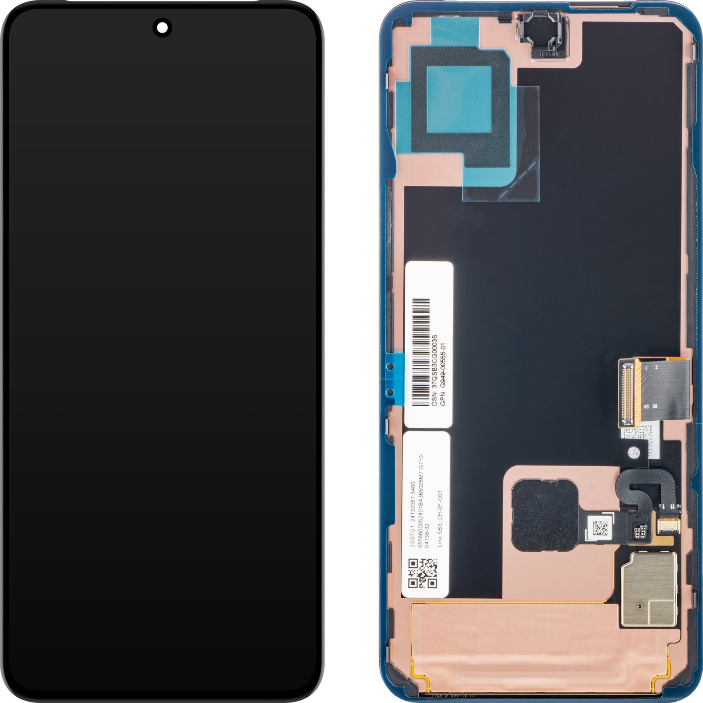 Display con Touchscreen Google Pixel 8, Swap