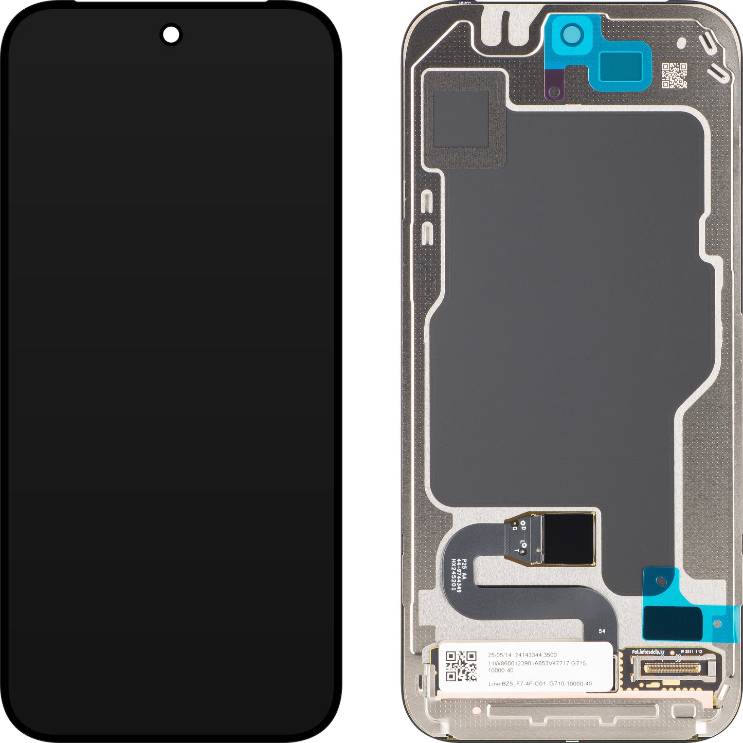 Display con Touchscreen Google Pixel 10 Pro, Service Pack G949-01418-00