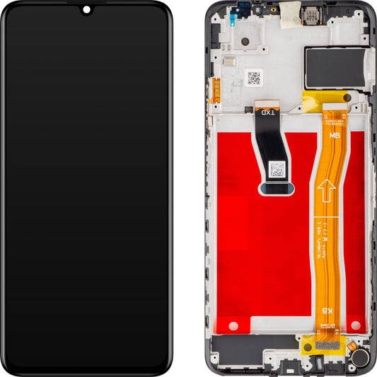 Display con touchscreen Huawei nova Y70, con cornice, Midnight Black, Service Pack 02354WHN