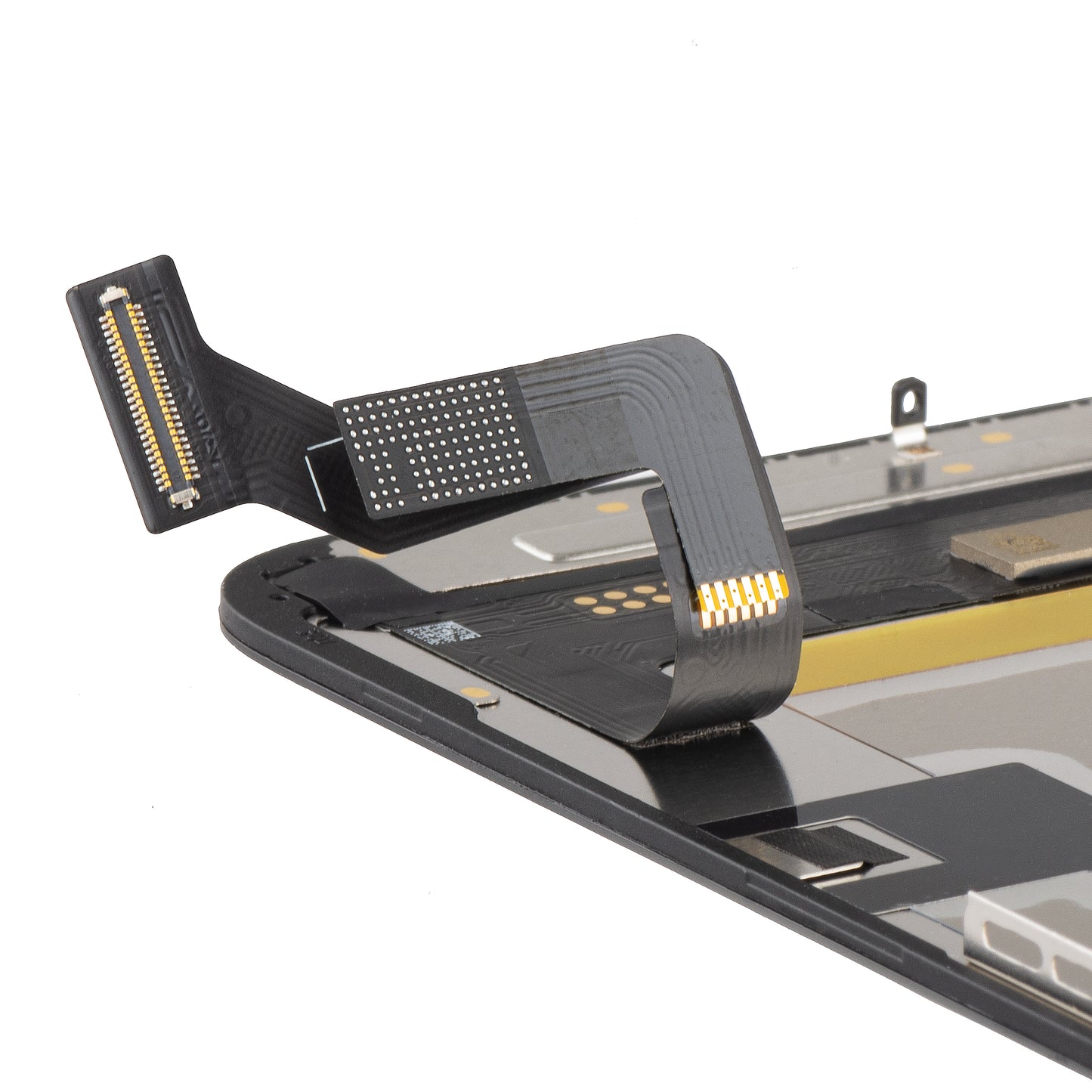 Display touchscreen JK per Apple iPhone 14, con cornice, versione OLED, nero