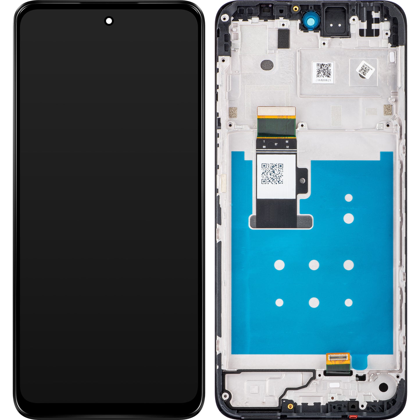 Motorola Moto G13 Display touchscreen con cornice, nero (carbone opaco), Service Pack 5D68C22318