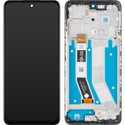 Motorola Moto G73 Display touchscreen con cornice, nero, Service Pack 5D68C22272