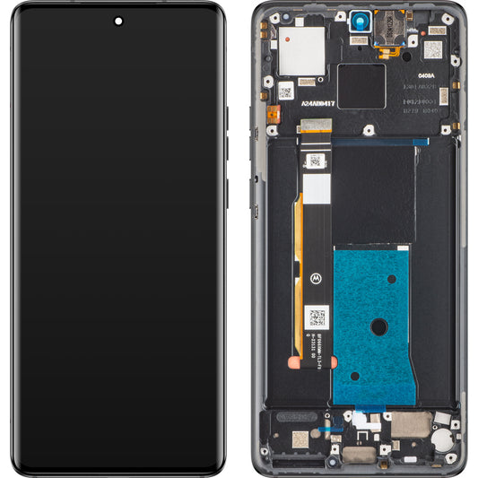 Display touchscreen Motorola Edge 40, con cornice, nero (Eclipse Black), Service Pack 5D68C22670