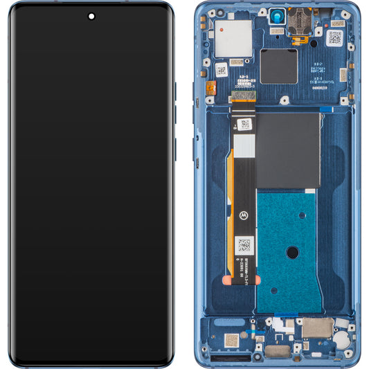 Display touchscreen Motorola Edge 40, con cornice, Lunar Blue, Service Pack 5D68C22671