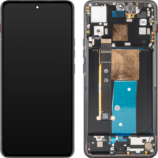 Display touchscreen Motorola ThinkPhone, con cornice, nero carbone, Service Pack 5D68C22243