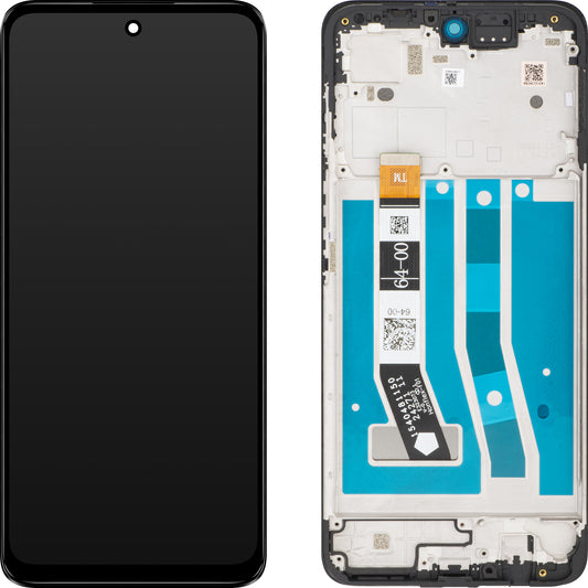 Motorola Moto Moto G55 Display touchscreen, con cornice, nero, Service Pack 5D68C28432