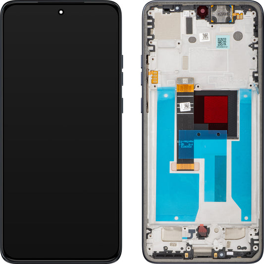 Display touchscreen Motorola Edge 50 Neo, con cornice, grigio (Grisaille), Service Pack 5D68C28683