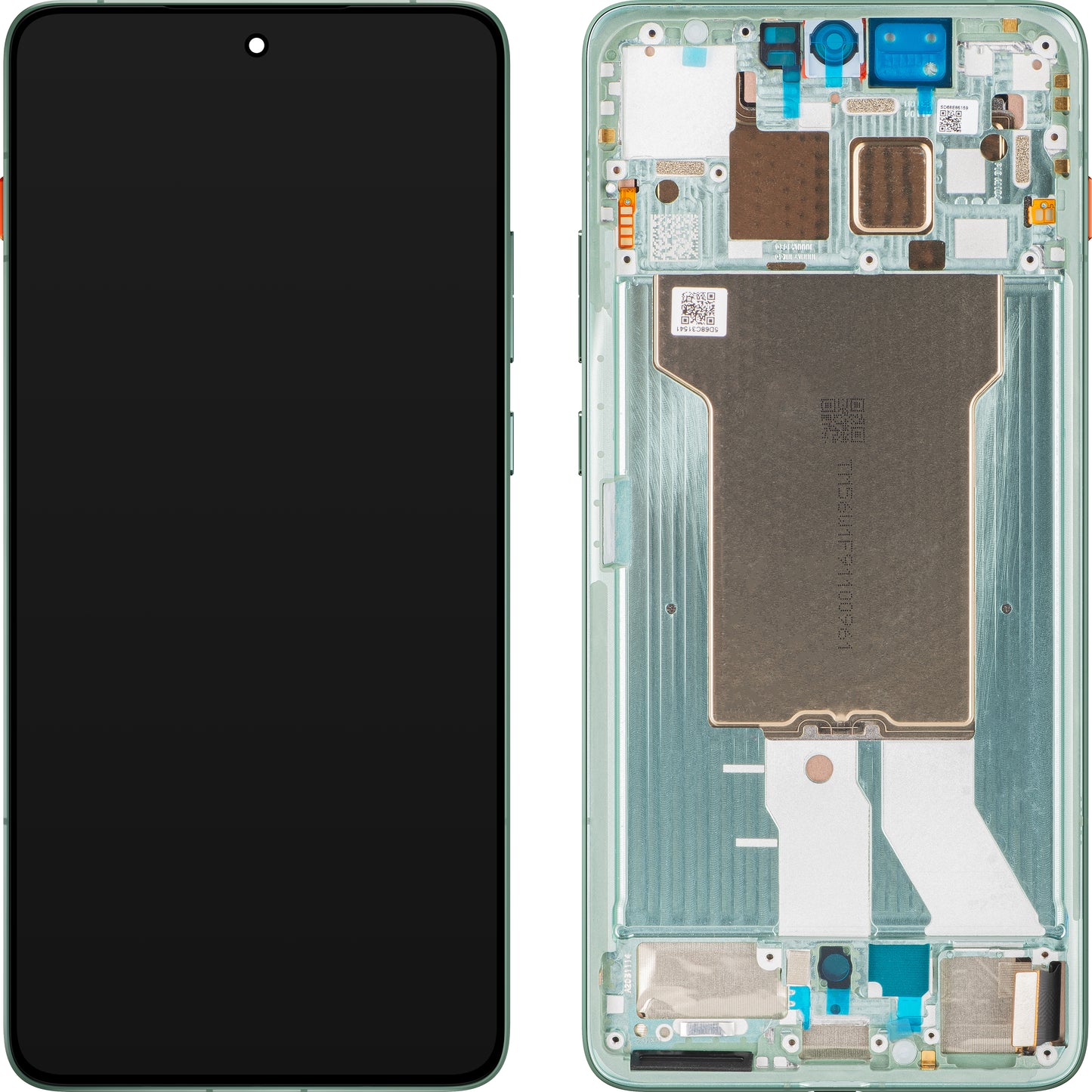 Display con Touchscreen Motorola Edge 70, con Cornice, Verde (Lily Pad), Service Pack 5D68C31542