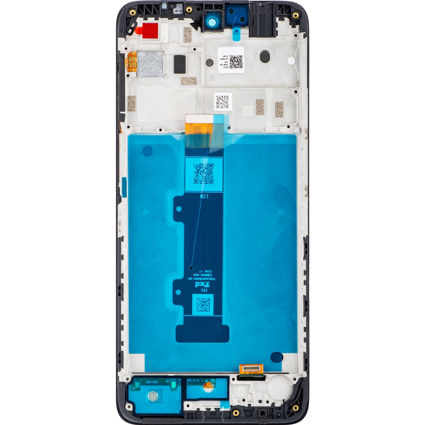 Motorola Moto Moto E32s / E22s Display touchscreen con cornice, nero, Service Pack 5D68C20795