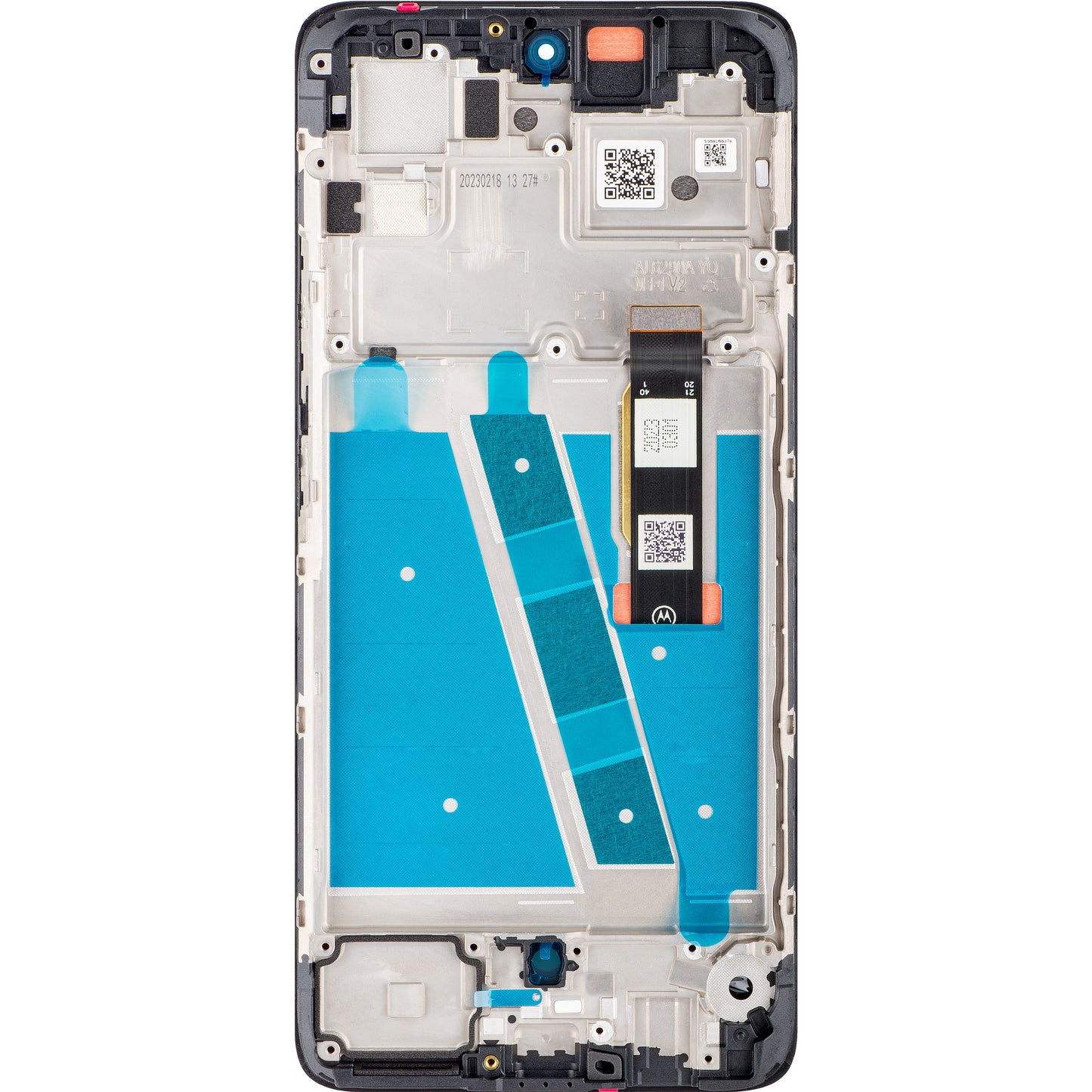 Motorola Moto Moto G72 Display touchscreen, con cornice, nero, Service Pack 5D68C21701