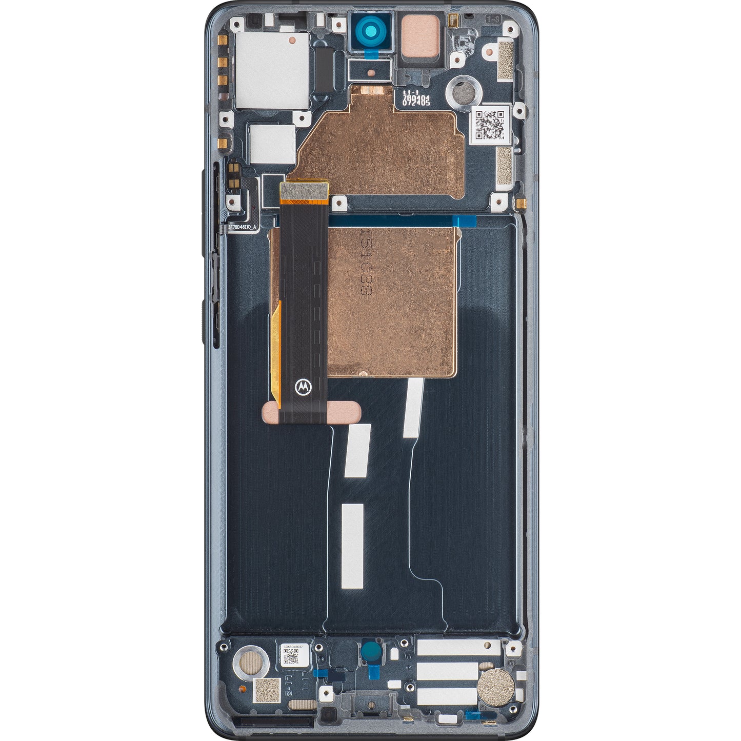 Display touchscreen Motorola Edge 30 Fusion, con cornice, nero (grigio cosmico), Service Pack 5D68C21527