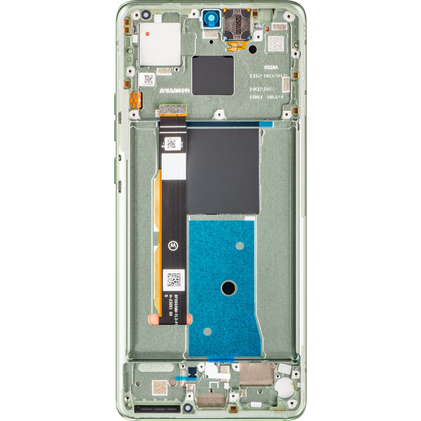 Display touchscreen Motorola Edge 40 con cornice, Nebula Green, Service Pack 5D68C22672