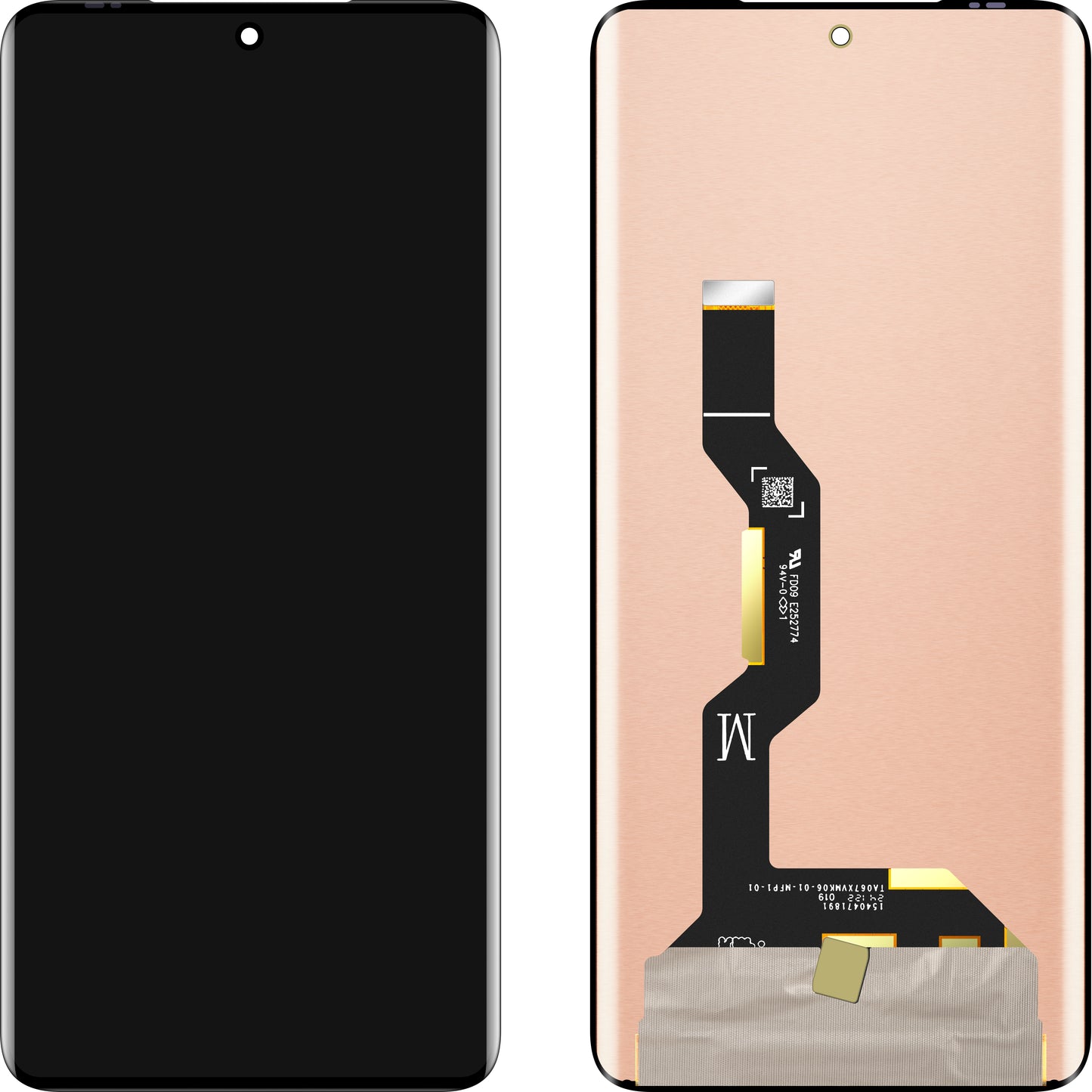 Display con Touchscreen MP compatibile con Motorola Edge 50 / Edge 50 Pro, Versione OLED