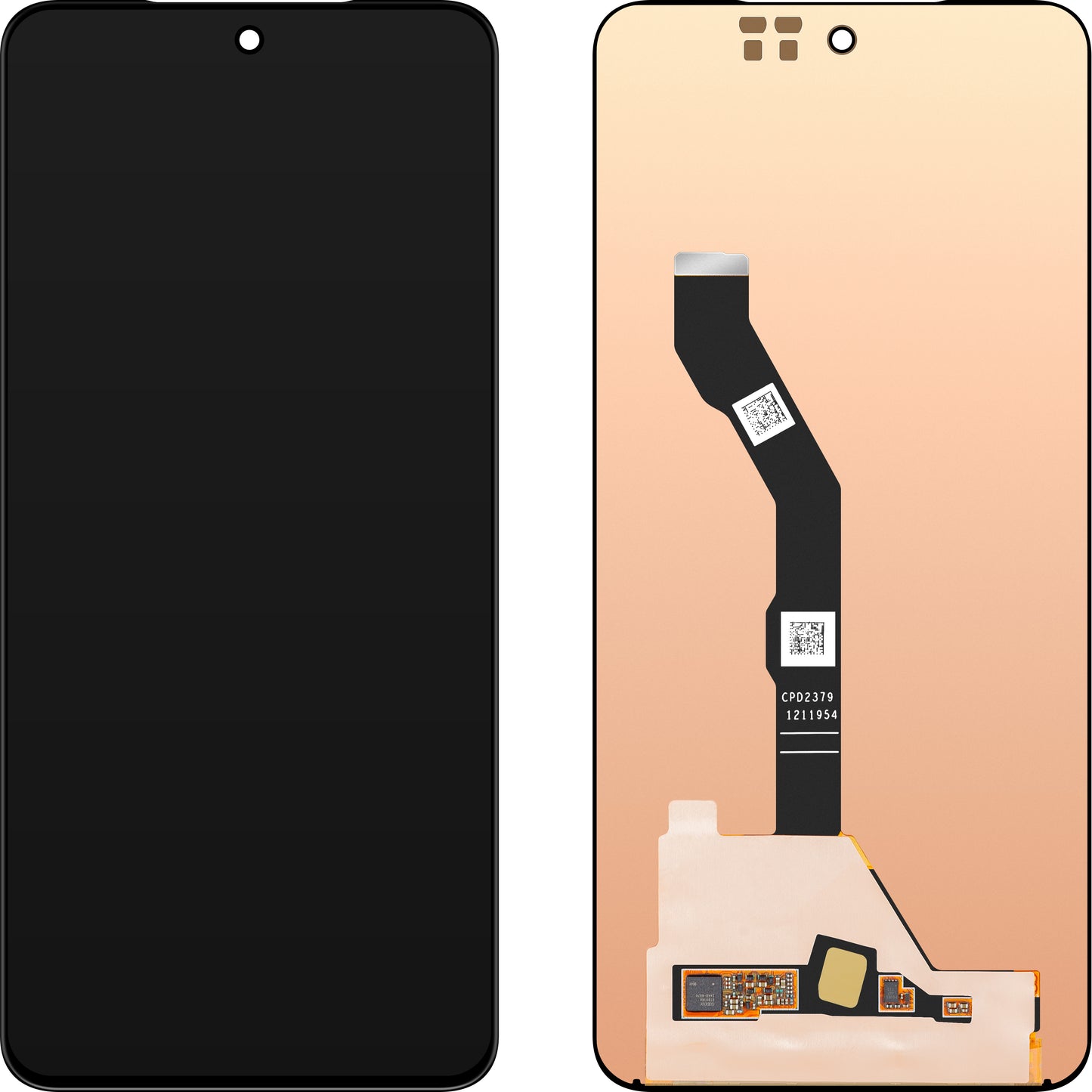 Display con Touchscreen MP compatibile con vivo V50 Lite