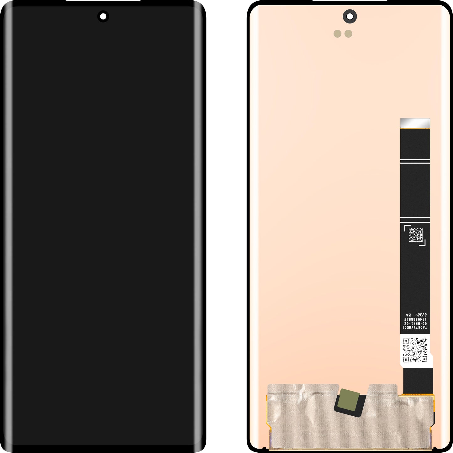 Display con Touchscreen MP compatibile con Motorola Edge 30 Ultra, Versione OLED