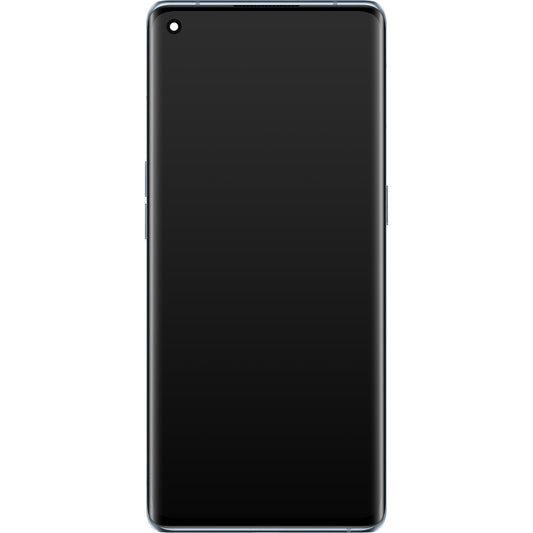 Display con Touchscreen Oppo Reno6 Pro 5G (Snapdragon) / Reno6 Pro+ 5G, con Cornice, Grigio (Lunar Grey), Service Pack 4907528