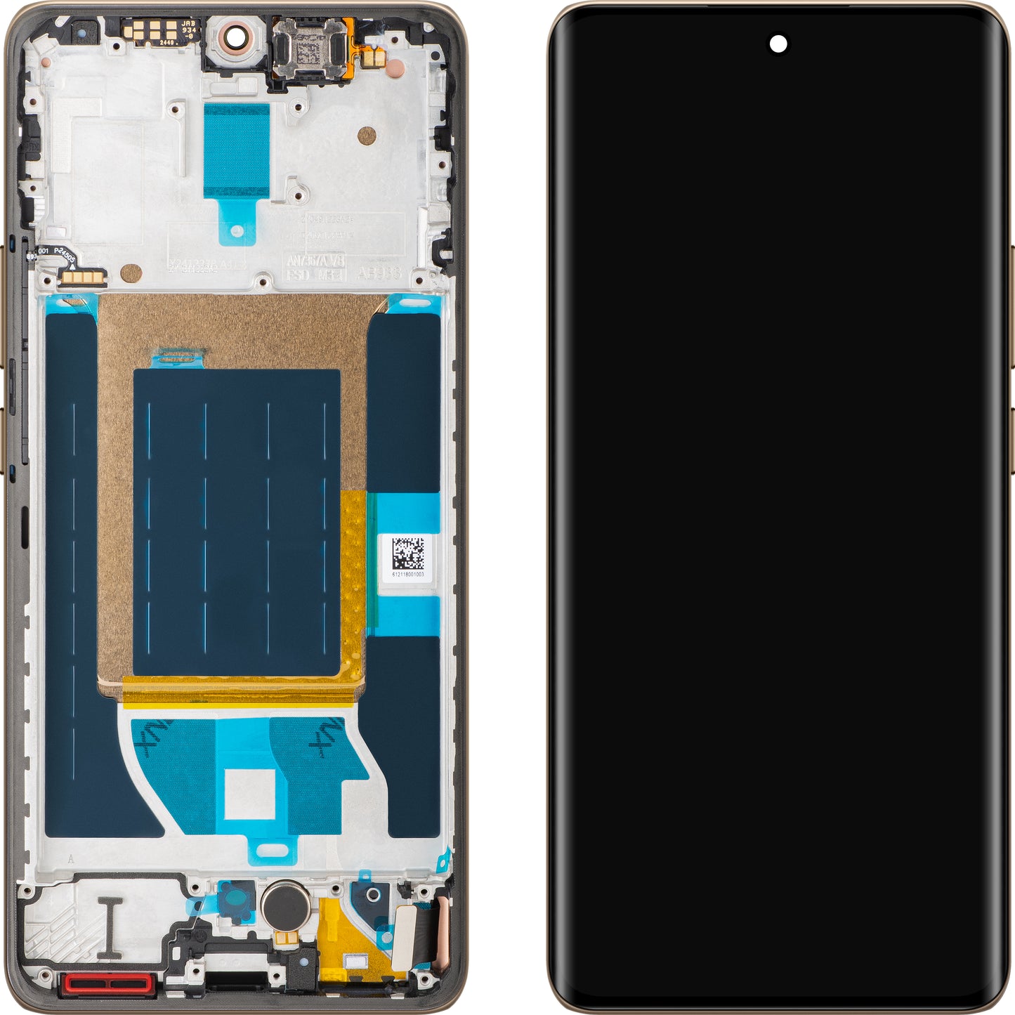 Display con Touchscreen Realme 14 Pro, con Cornice, Bianco (Pearl White), Service Pack 621029000423