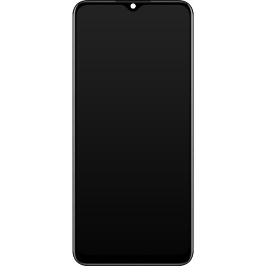 Display touchscreen Realme 6i, con cornice, nero, Service Pack 4903584