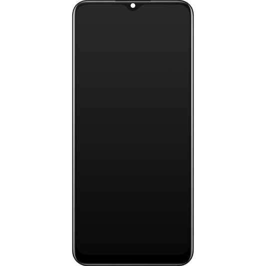 Touchscreen Display Realme C21Y, with Frame, Black, Service Pack 4908747