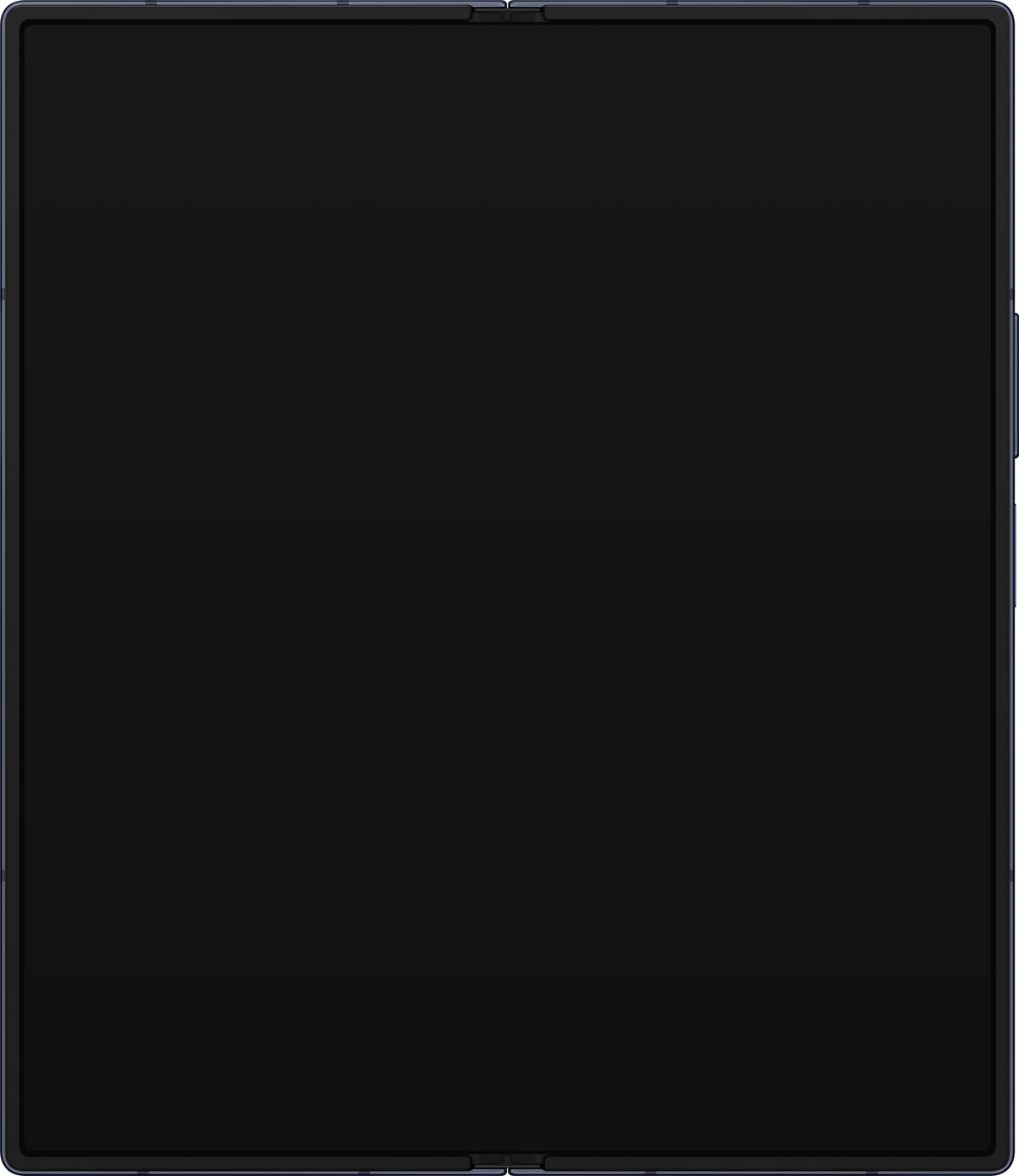 Display con Touchscreen Samsung Galaxy Z Fold6 F956, con Cornice, Sub Inner, Blu Navy (Navy), Service Pack GH82-35042C