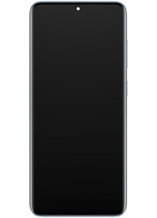 Display touchscreen Samsung Galaxy S20 5G G981 / S20 G980, con cornice, blu, Service Pack GH82-31432D